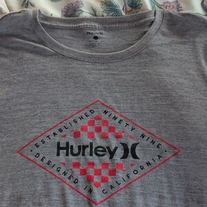 Hurley Gray Graphic Tee
